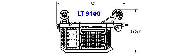 LT 9100 Moterized Logging Carriage